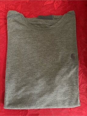 Carhartt Men's Gray Heather Short Sleeve Tee